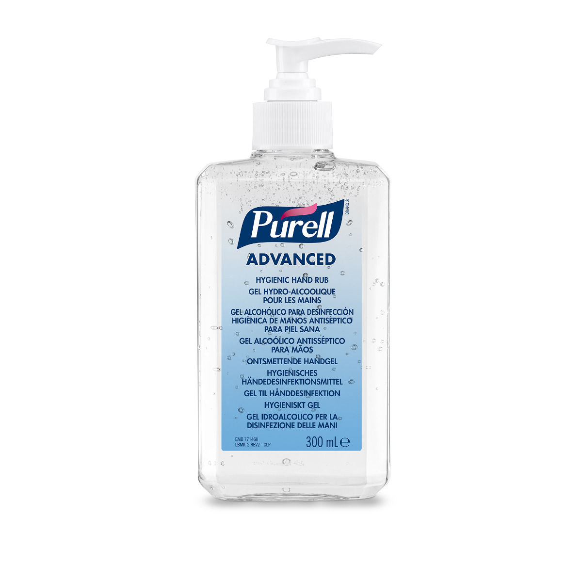 Udgår: Purell Hygenic Hand Rub, håndsprit gel i pumpeflaske, 300 ml