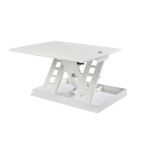 Steppie hæve/sænkebord, hvid