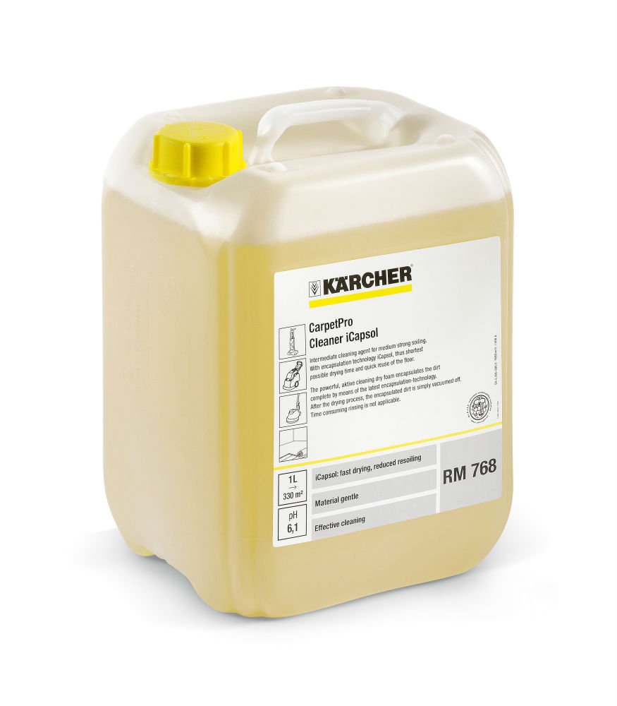 Udgår: Kärcher icapsol RM 768, tæpperens, 10 L - 62955620 - Tæpperens