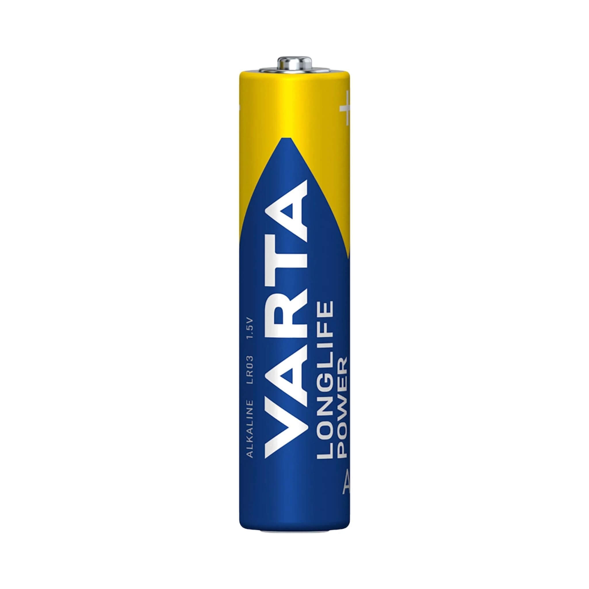 VARTA ALKALINE 1,5V LR03 - AAA 10 stk.