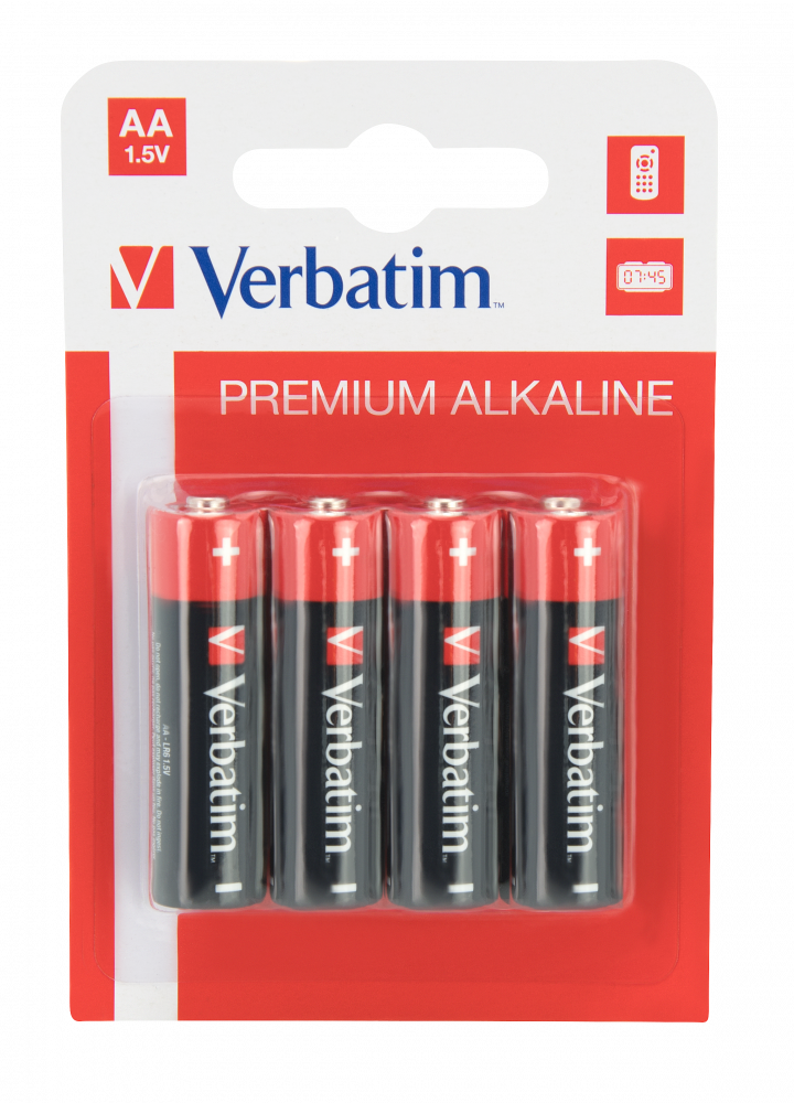 Verbatim Alkaline AA/LR6 1,5V (4)