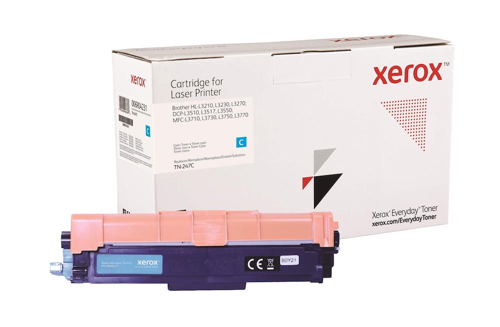 EVERYDAY Cyan Toner replaces Brother TN247C, High Capacity