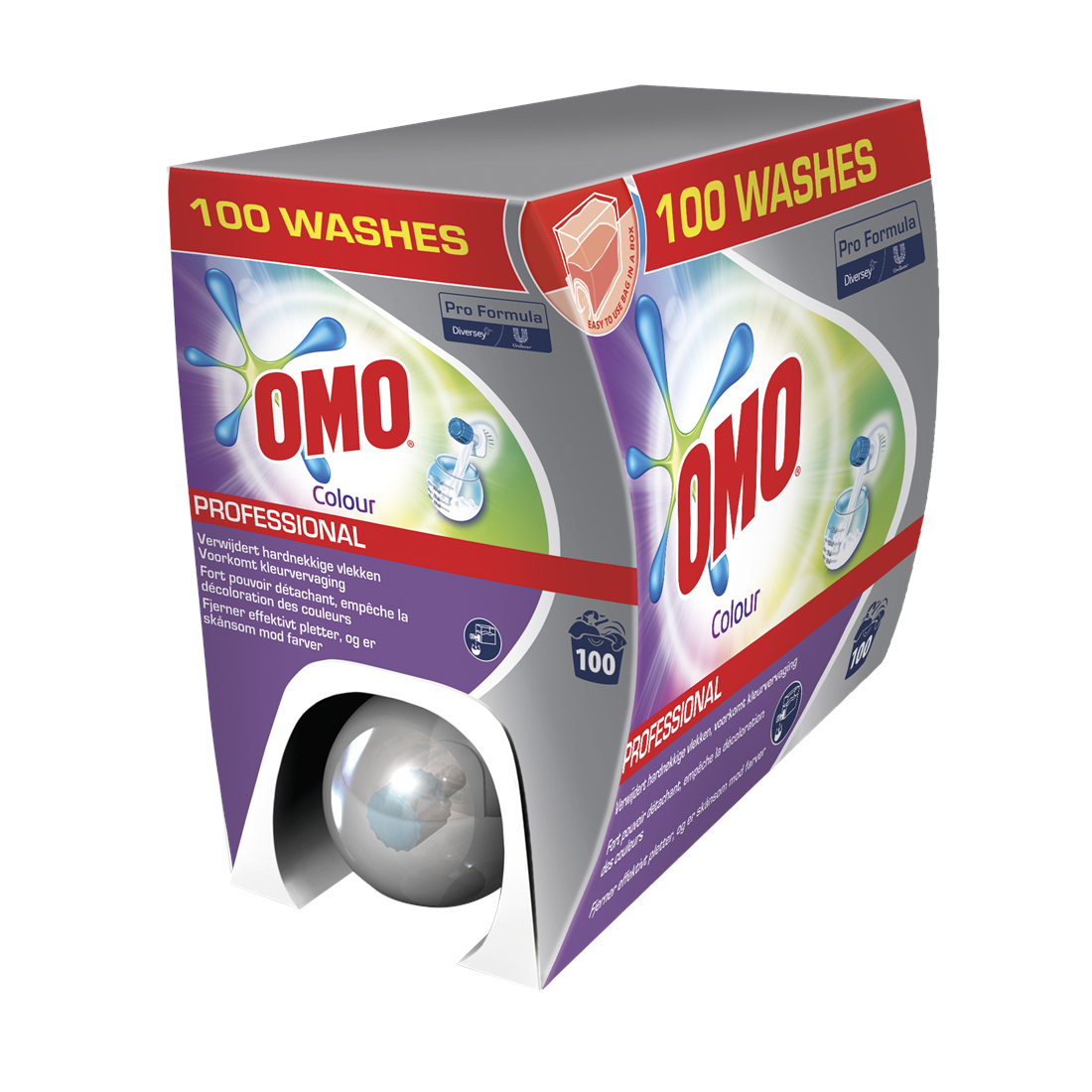 OMO Professional Flydende Color, vaskemiddel, 7.5 L